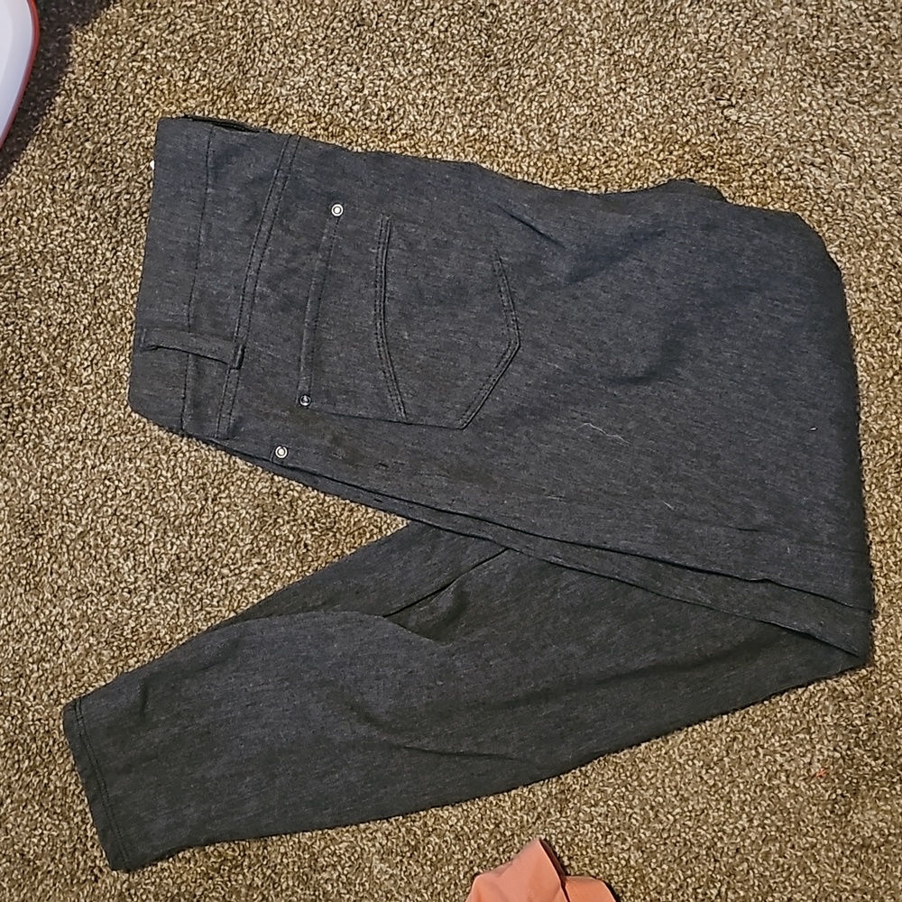 Womens grey jeggings size large